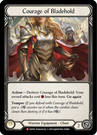 Courage of Bladehold (CRU081) (1st Edition) - Crucible of War