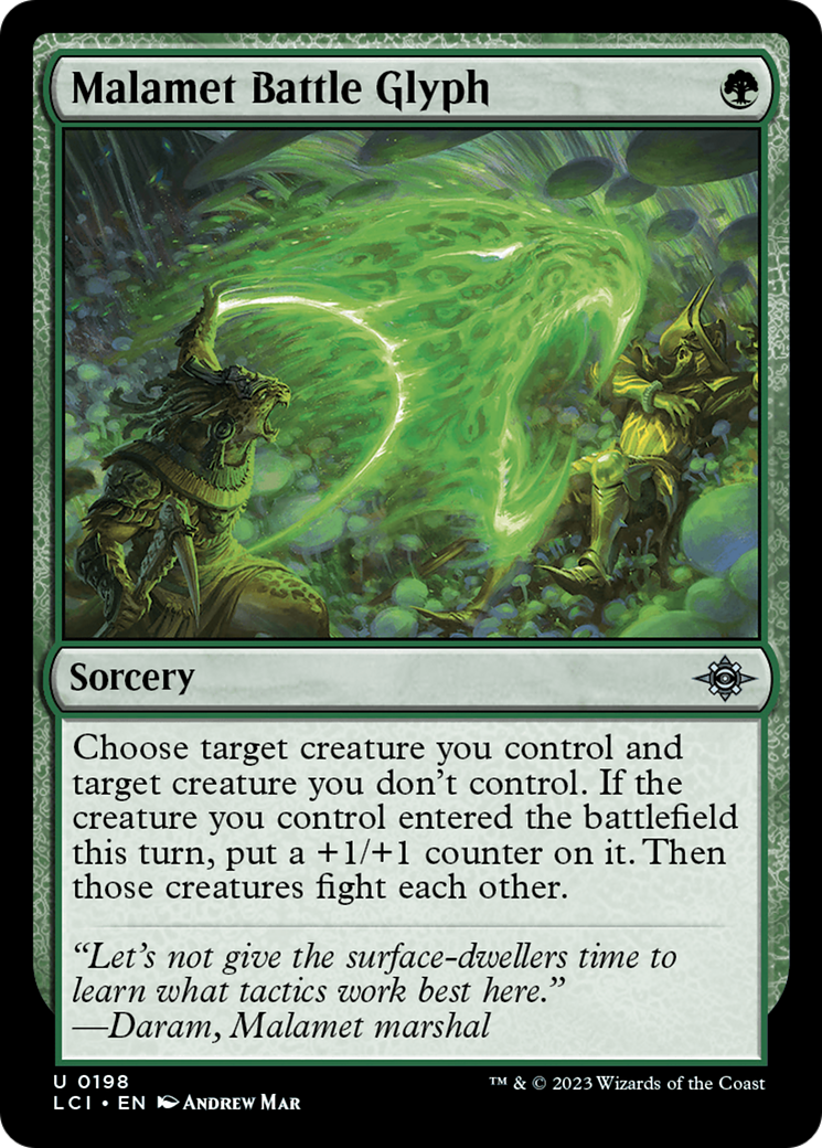 Malamet Battle Glyph (198) - The Lost Caverns of Ixalan