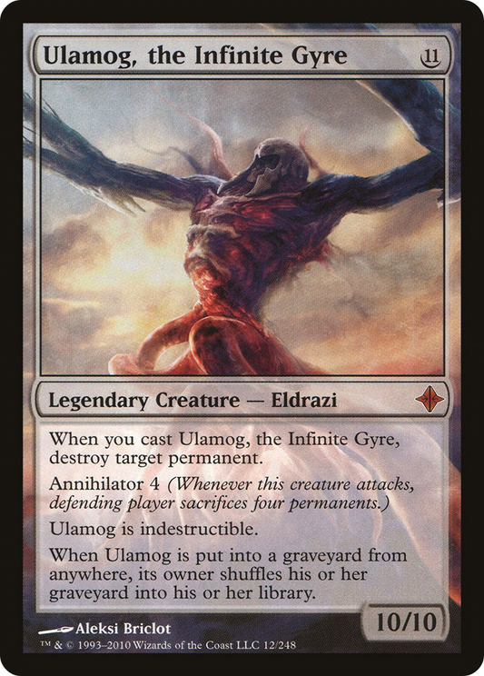 Ulamog, the Infinite Gyre [Rise of the Eldrazi] Foil