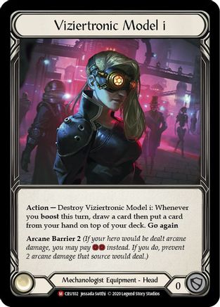 Viziertronic Model i (CRU102) (Unlimited Edition) Rainbow Foil - Crucible of War