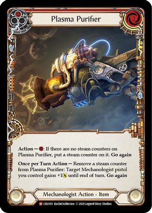 Plasma Purifier (CRU105) (1st Edition) Rainbow Foil - Crucible of War
