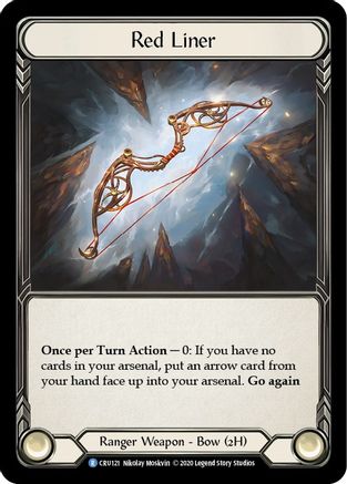 Red Liner (CRU121) (Unlimited Edition) Rainbow Foil - Crucible of War