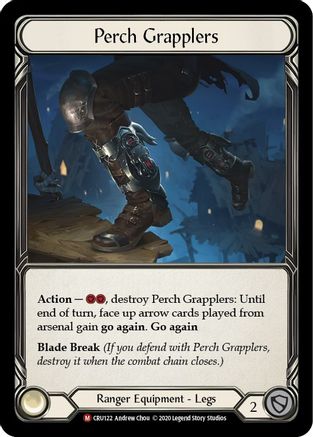 Perch Grapplers (CRU122) (Unlimited Edition) Rainbow Foil - Crucible of War