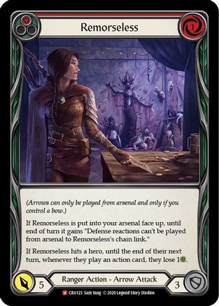 Remorseless (CRU123) (1st Edition) - Crucible of War