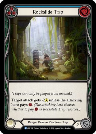 Rockslide Trap (CRU128) (1st Edition) - Crucible of War