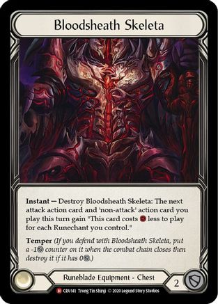 Bloodsheath Skeleta (CRU141) (1st Edition) - Crucible of War