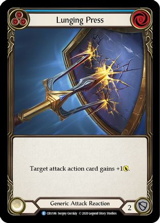Lunging Press (CRU186) (1st Edition) - Crucible of War