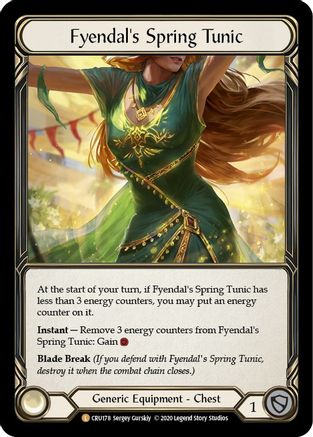 Fyendal's Spring Tunic (CRU178) (1st Edition) - Crucible of War