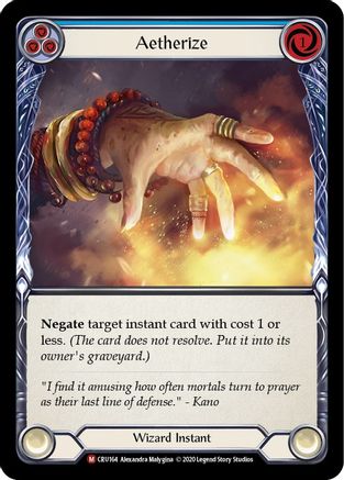 Aetherize (CRU164) (1st Edition) - Crucible of War