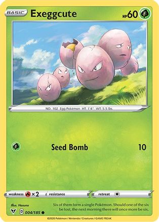 Exeggcute (4) - SWSH04 Vivid Voltage