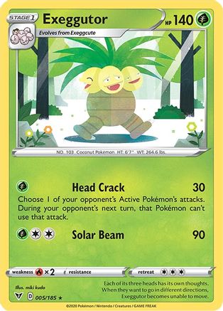 Exeggutor (5) - SWSH04 Vivid Voltage