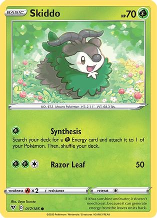 Skiddo (17) - SWSH04 Vivid Voltage