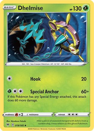 Dhelmise (19) - SWSH04 Vivid Voltage