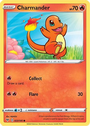 Charmander (23) - SWSH04 Vivid Voltage