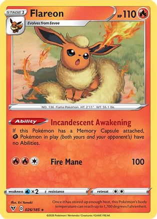 Flareon (26) - SWSH04 Vivid Voltage