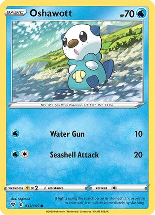 Oshawott (33) - SWSH04 Vivid Voltage