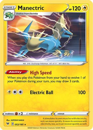 Manectric (52) - SWSH04 Vivid Voltage