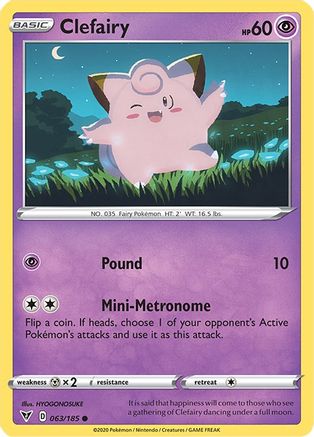 Clefairy (63) - Vivid Voltage