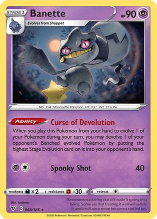 Banette (68) - SWSH04 Vivid Voltage