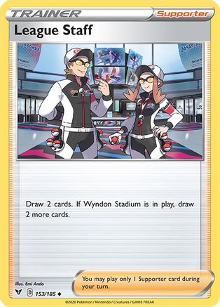 League Staff (153) - SWSH04 Vivid Voltage