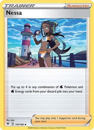 Nessa (157/185) [Sword & Shield: Vivid Voltage] | Silver Goblin