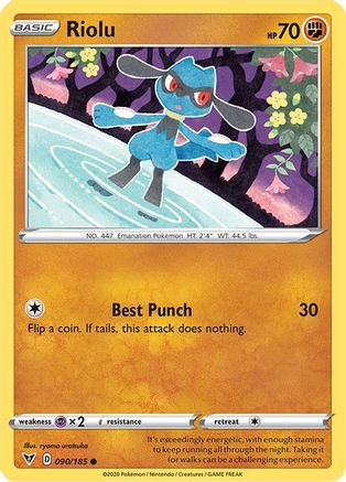 Riolu (90) - SWSH04 Vivid Voltage