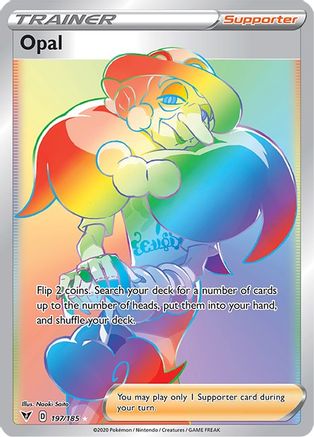 Opal (Secret) (197) Holofoil - SWSH04 Vivid Voltage
