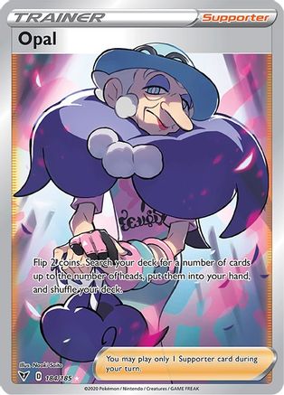 Opal (Full Art) (184) Holofoil - SWSH04 Vivid Voltage