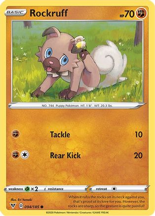 Rockruff (94) - SWSH04 Vivid Voltage