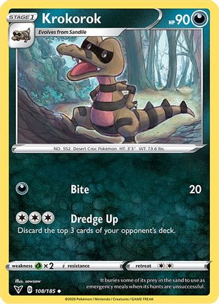 Krokorok (108) - SWSH04 Vivid Voltage