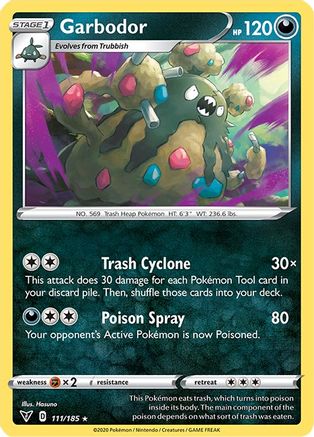 Garbodor (111/185) [Sword & Shield: Vivid Voltage] Reverse Holofoil