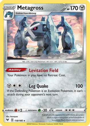 Metagross (118) - Vivid Voltage