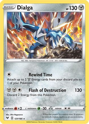 Dialga (121) Holofoil - SWSH04 Vivid Voltage