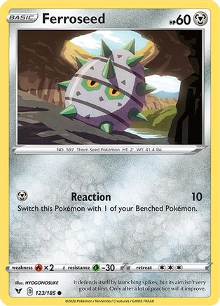 Ferroseed (123) - SWSH04 Vivid Voltage