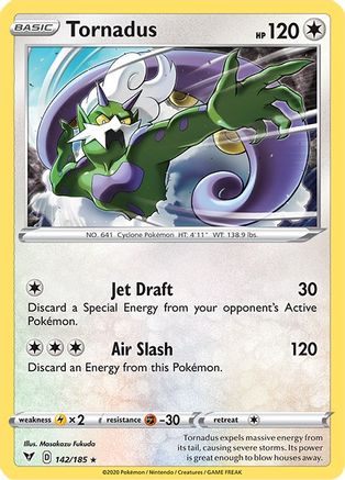Tornadus (142) Holofoil - SWSH04 Vivid Voltage