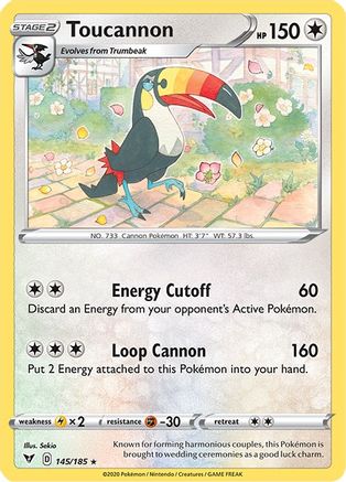 Toucannon (145) - SWSH04 Vivid Voltage