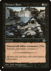 Virtue's Ruin [The List Reprints] | Silver Goblin