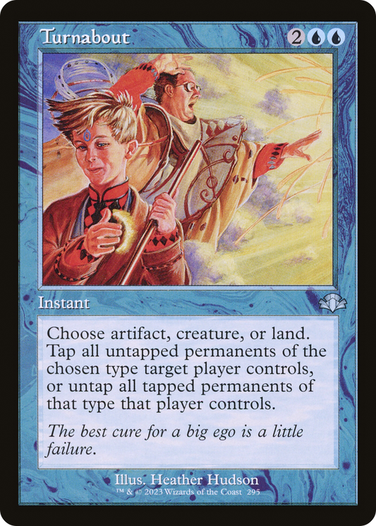 Turnabout (Retro) [Dominaria Remastered] Foil