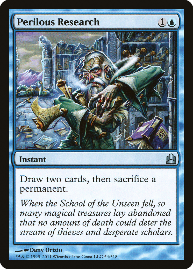 Perilous Research (054) - Commander 2011