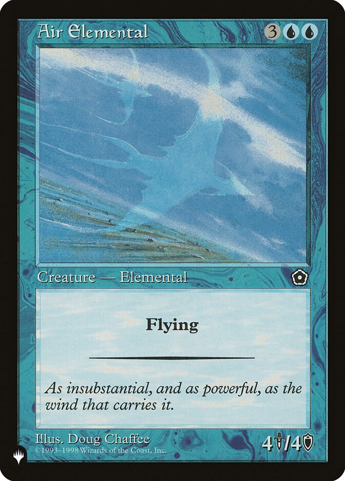 Air Elemental [The List] | Silver Goblin