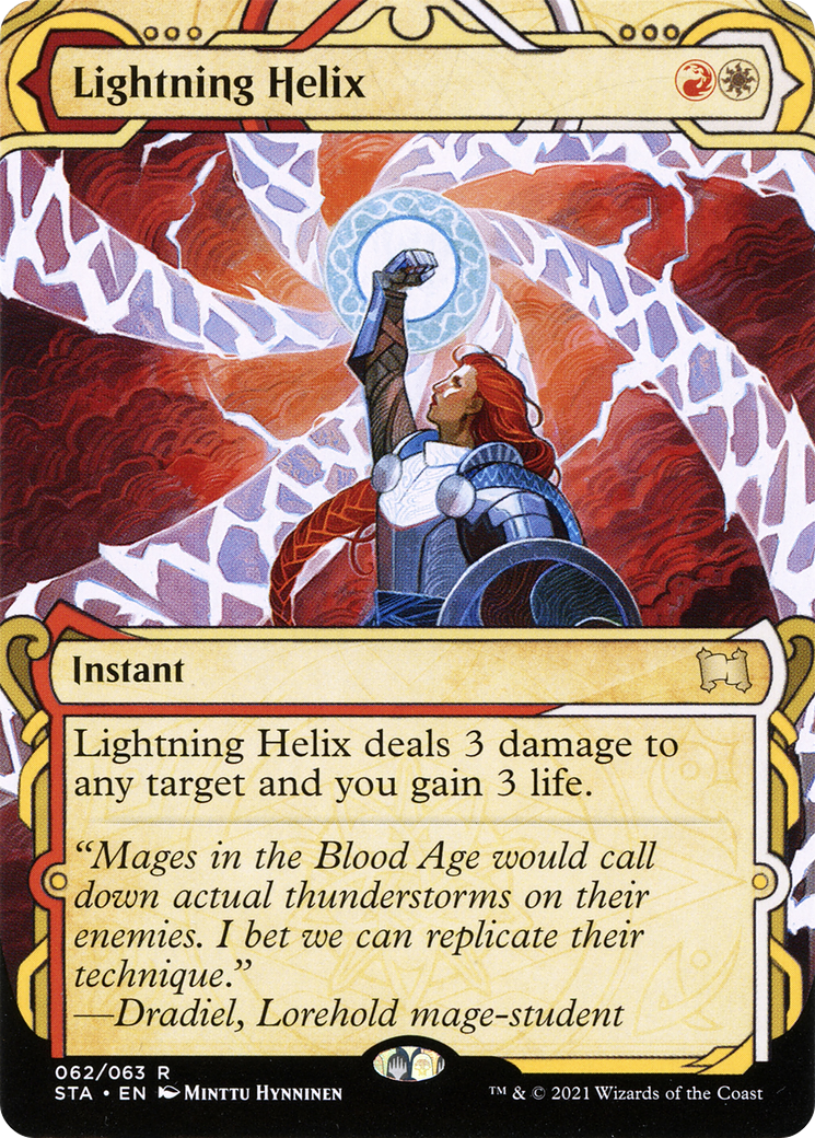 Lightning Helix [Strixhaven: School of Mages Mystical Archive] Foil