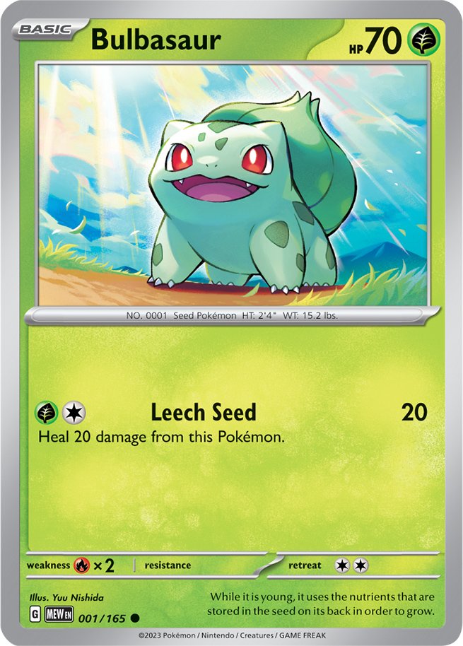 Bulbasaur (001/165) [Scarlet & Violet: 151] | Silver Goblin