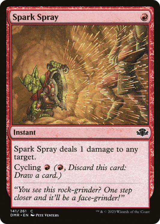 Spark Spray [Dominaria Remastered] Foil
