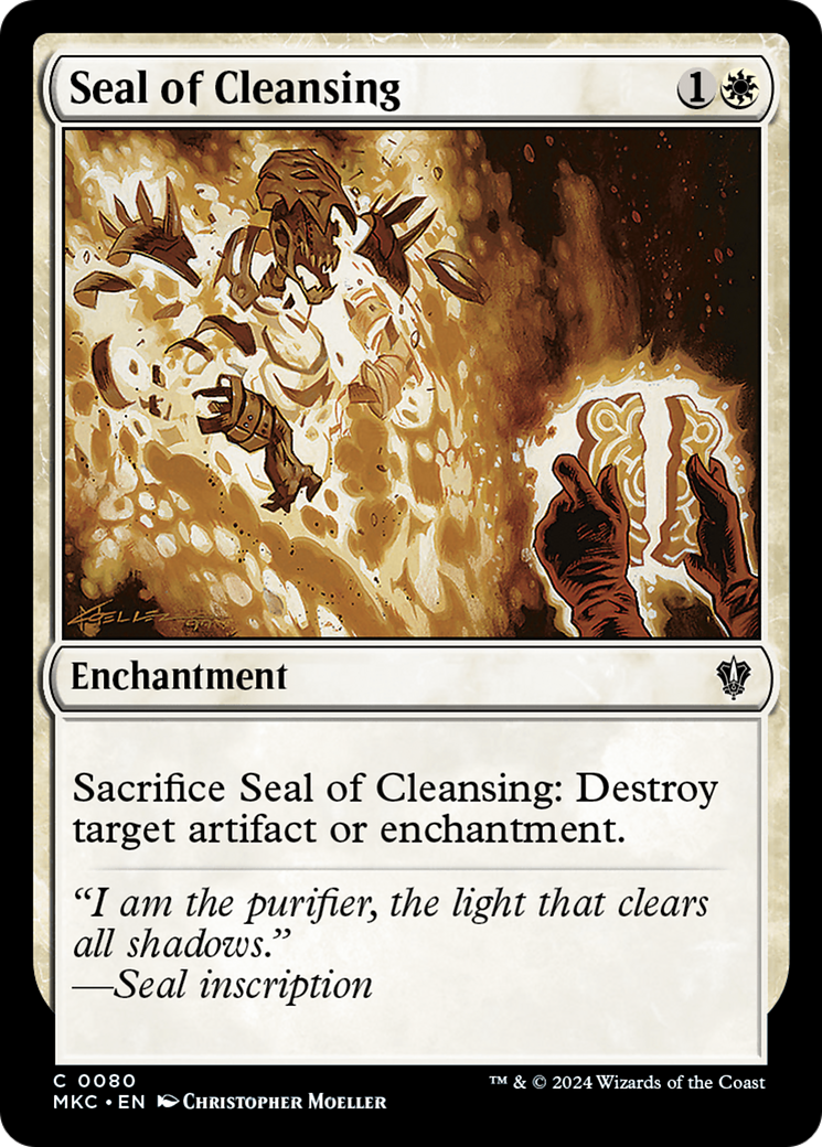 Seal of Cleansing (080) - Murders at Karlov Manor Commander