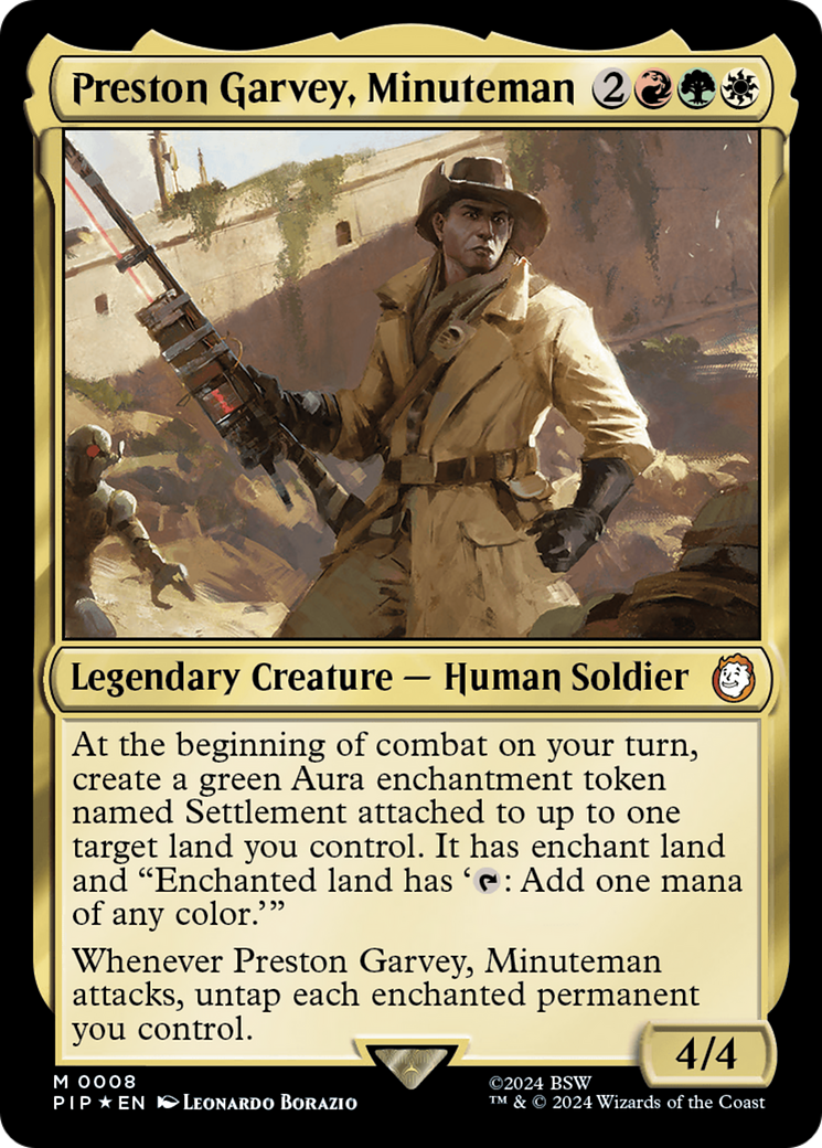 Preston Garvey, Minuteman (008) Foil - Fallout