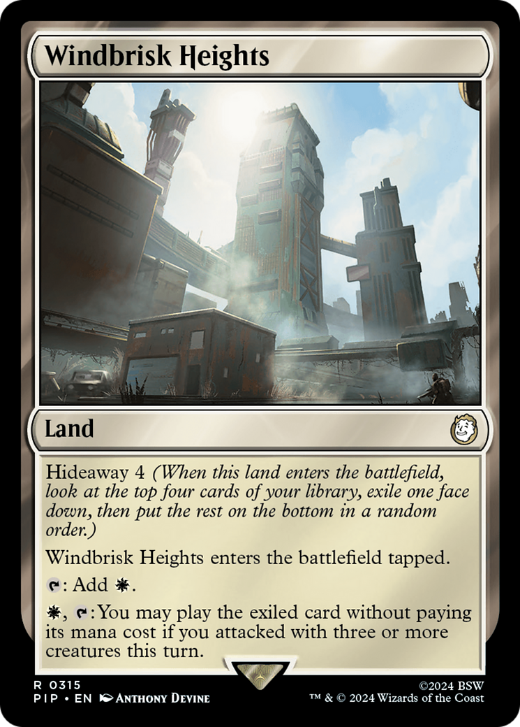 Windbrisk Heights (315) Foil - Fallout