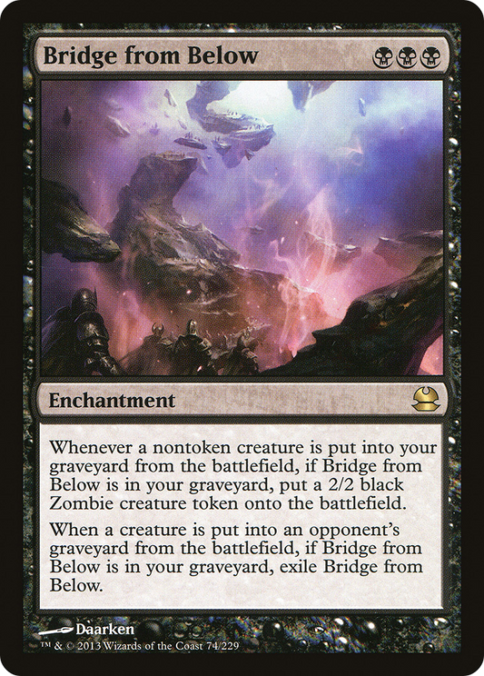 Bridge from Below (074) Foil - Modern Masters