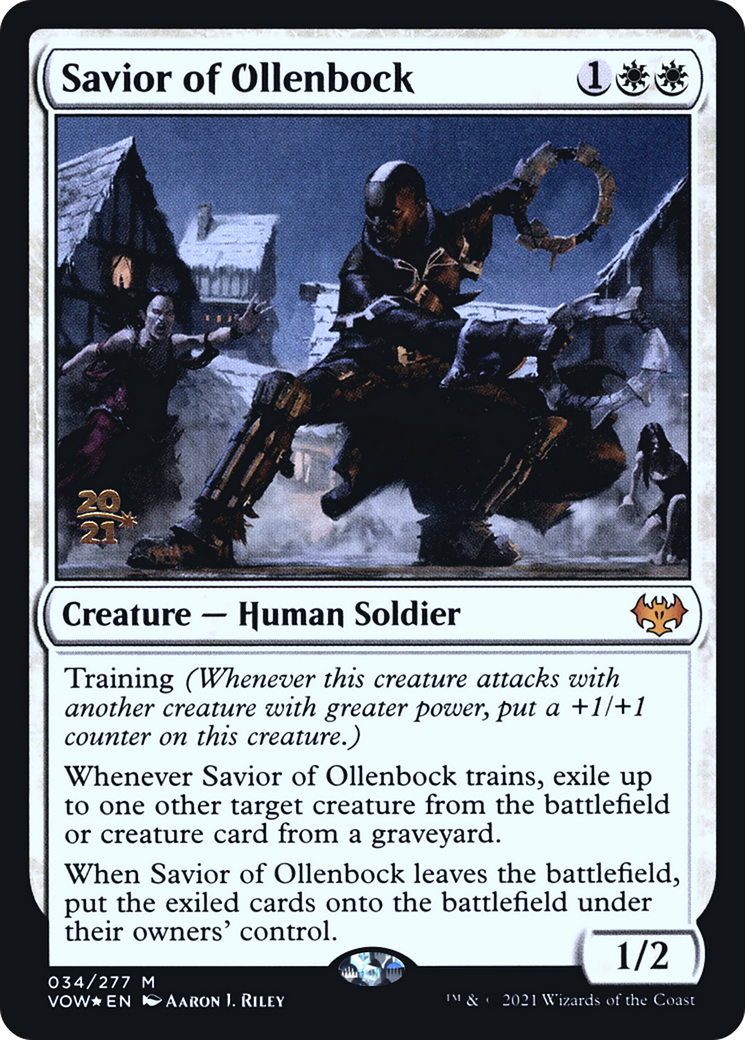 Savior of Ollenbock (034) Foil - Innistrad: Crimson Vow Promos