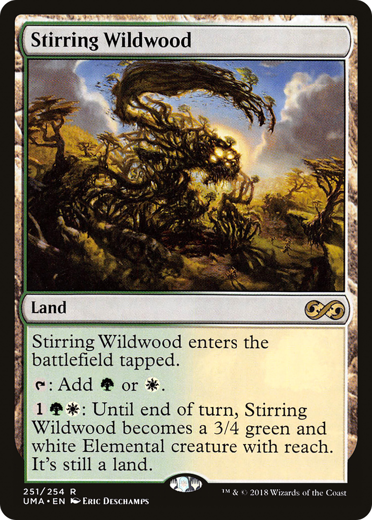 Stirring Wildwood (251) Foil - Ultimate Masters