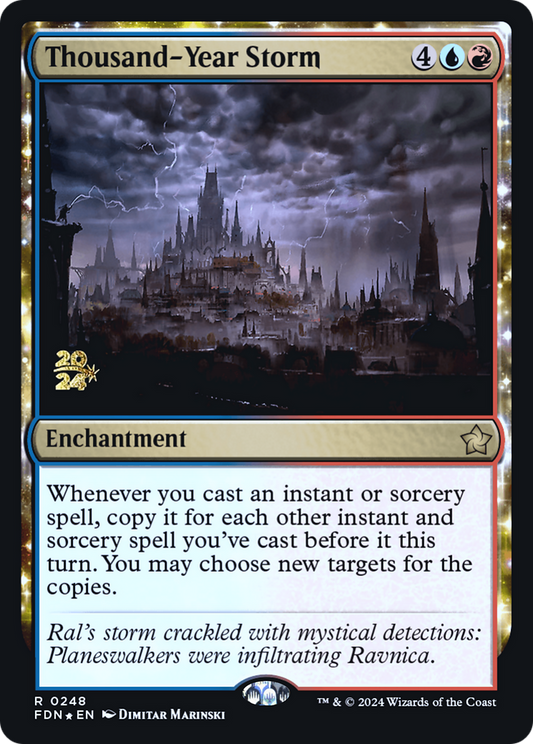 Thousand-Year Storm: (enchantment) Foil (248S)